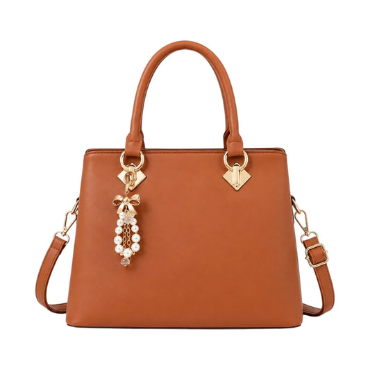 OBBA Brown AmberMuse Women’s Satchel Handbag