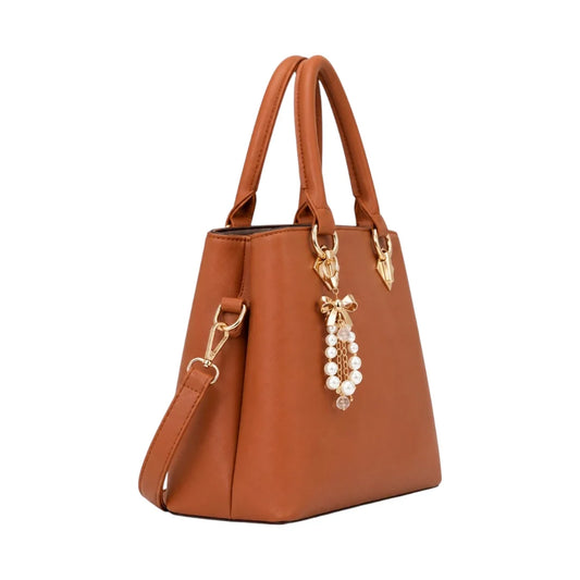 OBBA Brown AmberMuse Women’s Satchel Handbag