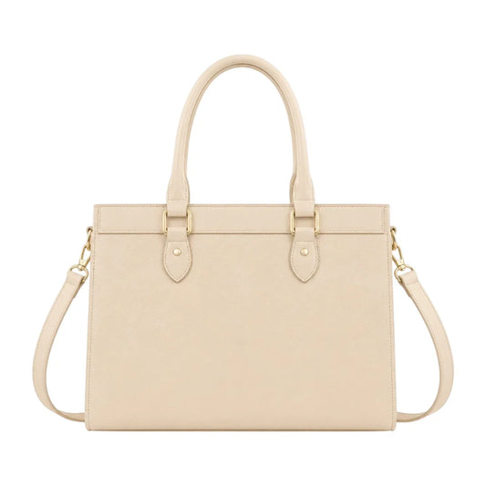 OBBA Cream Heritage Satchel Handbag – Sophisticated Everyday Carry
