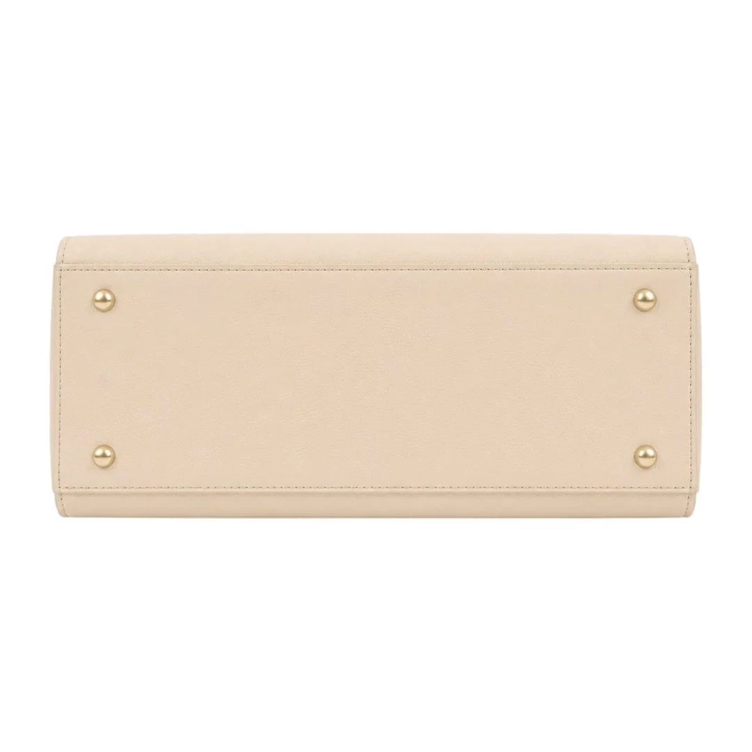 OBBA Cream Heritage Satchel Handbag – Sophisticated Everyday Carry