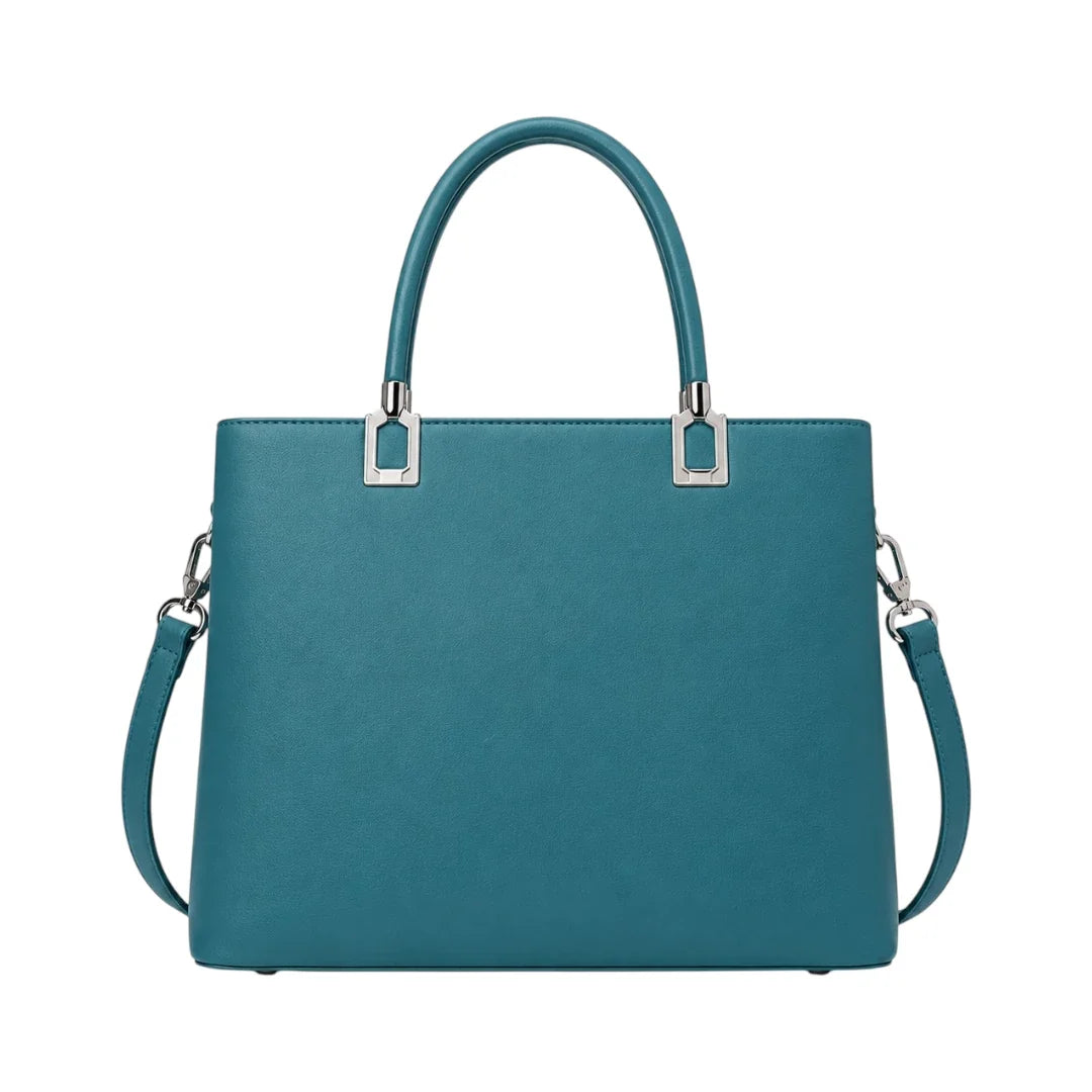 OBBA Teal TideLine Women’s Satchel Handbag – Modern Classic Collection